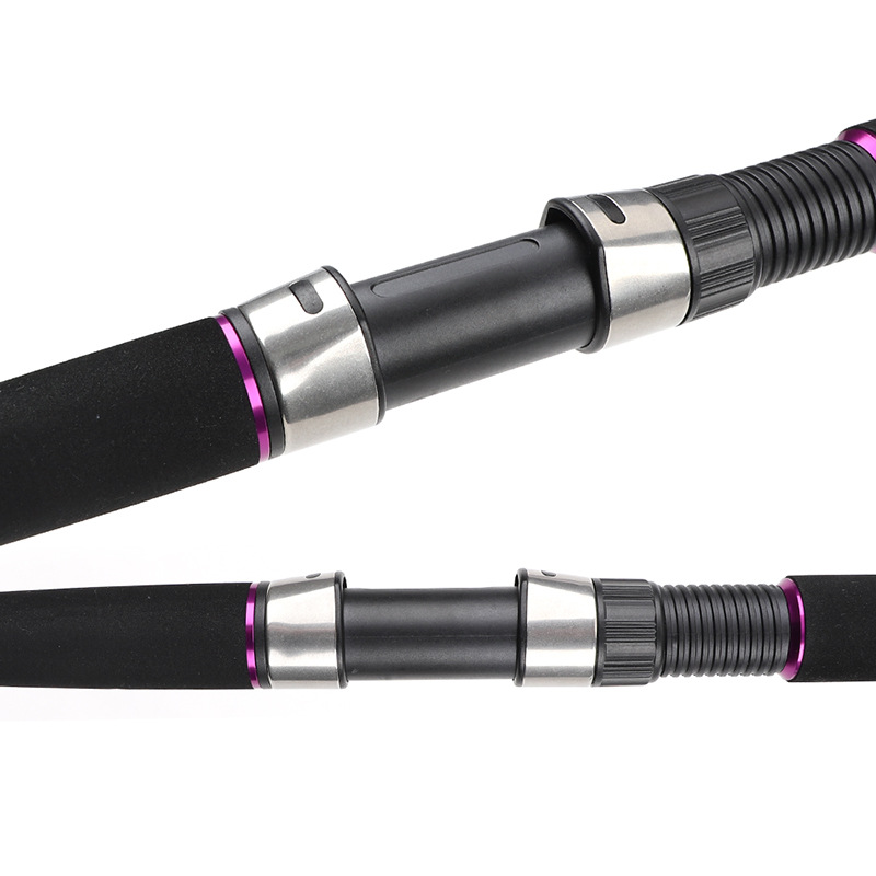 Boat Fishing Rod 1.8 Meters Solid Carbon Rod Straight Handle Slightly Super Hard Lightweight for Marine Boat Sea Fishing Rod – Fishing Rod – view 3