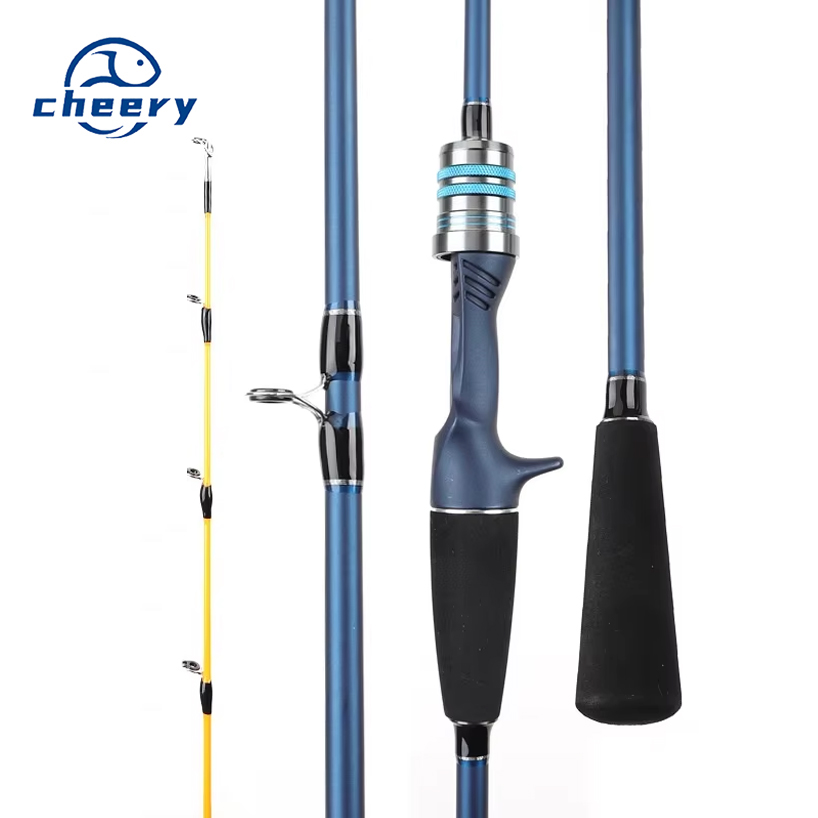 Light Carbon Jigging Squid Toothfish Octopus Sea Fishing Rod with Eight Pods Soft Tune Action 1.75m Offshore Boat Use – Fishing Rod – view 1