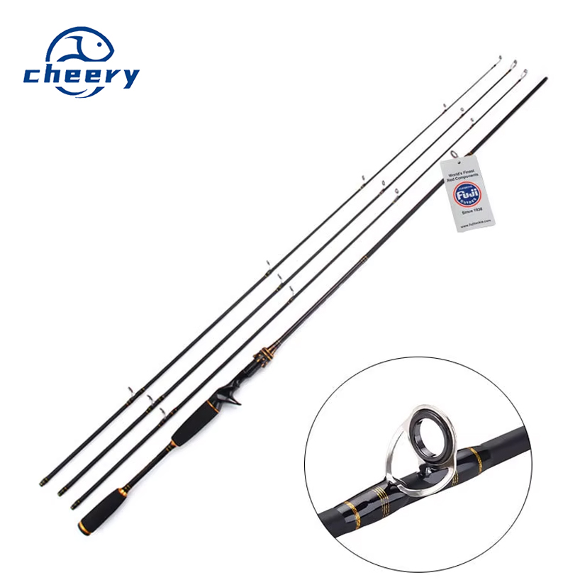 CHEERY Factory Lure Carbon 2-Piece Super Hard /M/MH Three-Tone Sea Fishing Long-Distance Throwing Pole 2.1M/2.4M Lure Fishing – Fishing Rod – view 1