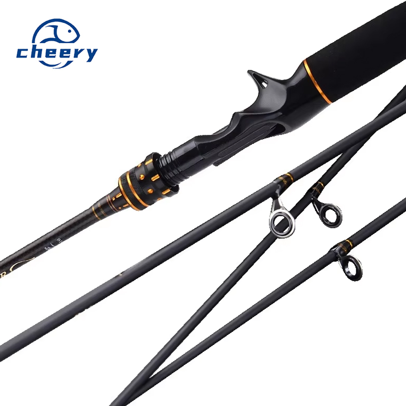 CHEERY Factory Lure Carbon 2-Piece Super Hard /M/MH Three-Tone Sea Fishing Long-Distance Throwing Pole 2.1M/2.4M Lure Fishing – Fishing Rod – view 2