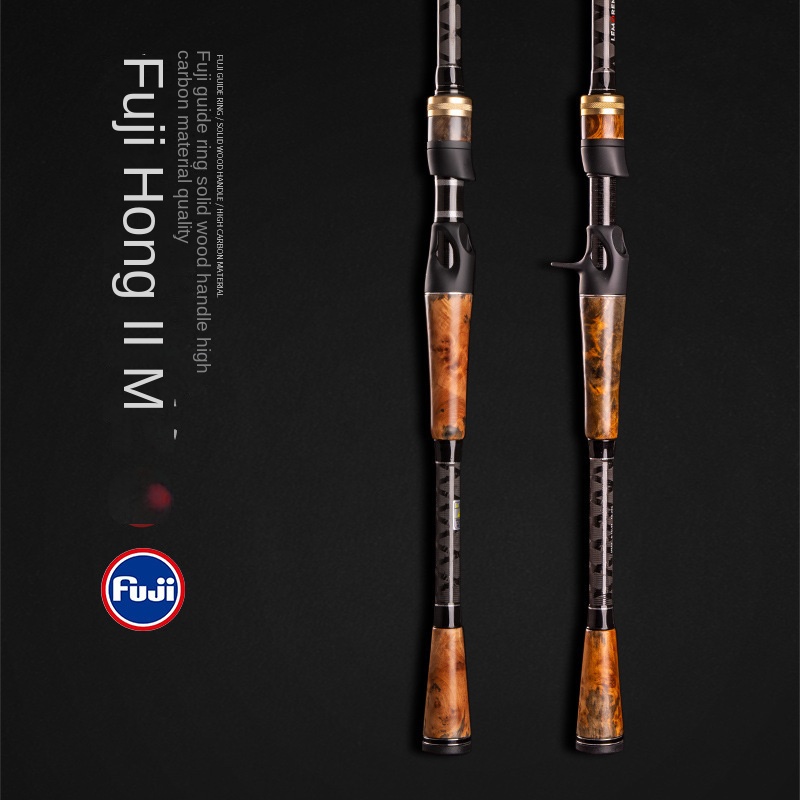 Fuji Guide Ring Carbon M Tuning Generic Luya Rod Set Far-throw Straight Handle Fishing Rod 0.3kg 2.10m-2.40m – Fishing Rod – view 2