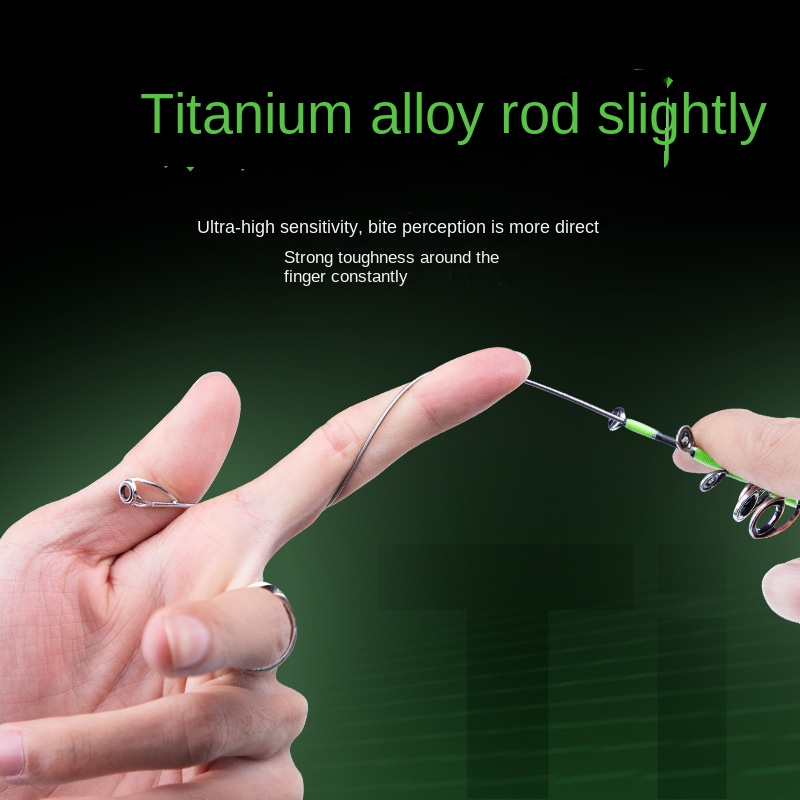 Fast Shark Mini Telescopic Ultra Short Generous Luya ML Carbon Soft Tune Slightly 1.98 Meters Far-cast Perch Siniperca Stream – Fishing Rod – view 4