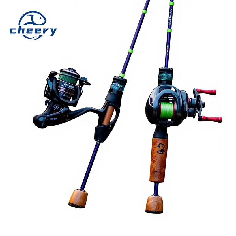 CHEERY BPUL Micro Horse Mouth Carbon Luya Single Straight & Gun Handle Fishing Rod 0.4kg Korea Guide Ring Specialized – Fishing Rod – view 1