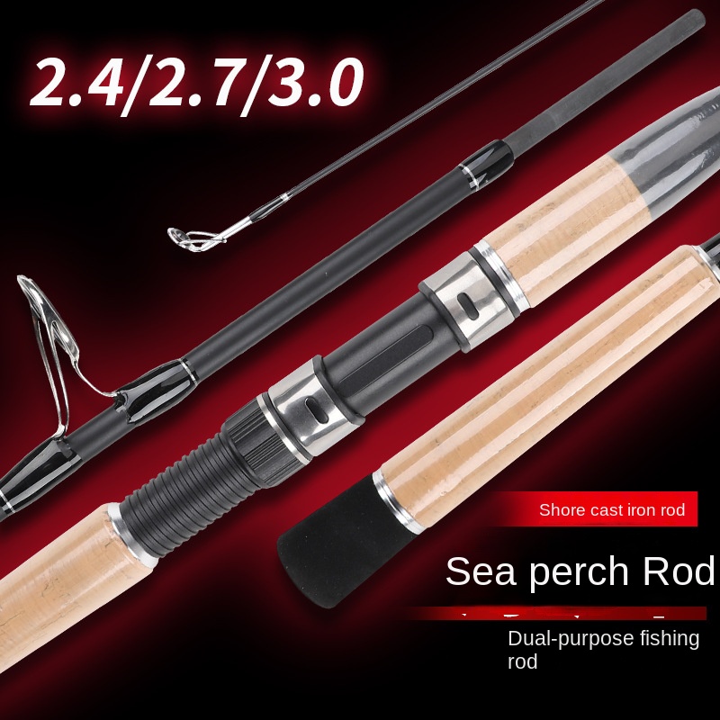 Shore Throwing Carbon Sea Perch & Seabass Rod 2.4/2.7/3.0m MH Action Boat Fishing Rod – Fishing Rod – view 2