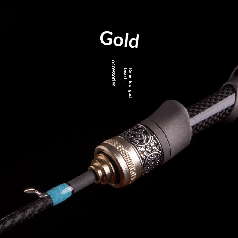 Magic Shadow Second Generation Carbon Horse Mouth Rod Super Soft 3-Section Soft Tune Action Drop Wheel Set White Fishing Rod – Fishing Rod – view 5