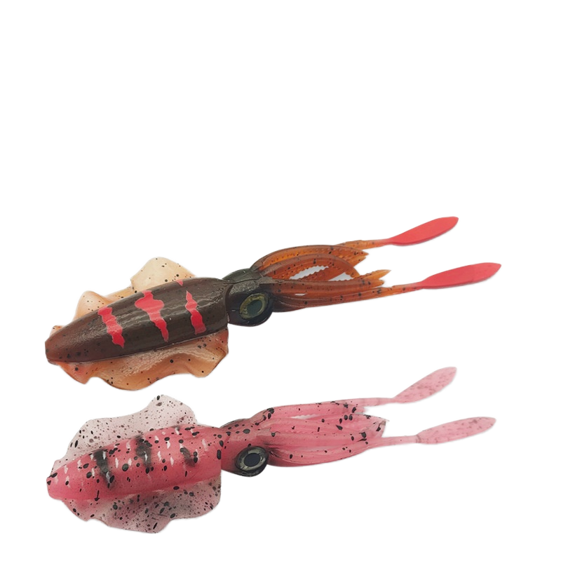 New Arrival 10cm 20cm Factory Wholesale UV Bionic PVC Artificial Soft Bait for Saltwater Fish Sea & Boat Fishing – Octopus Skirt – view 1