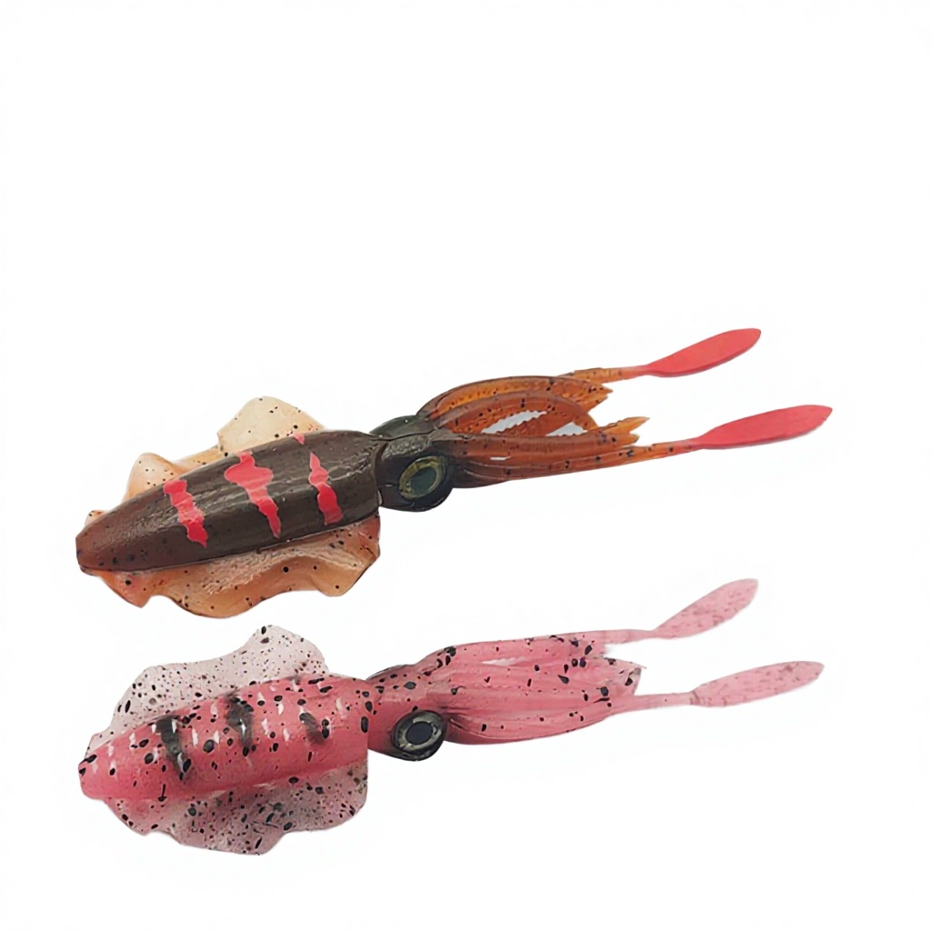 New Arrival 10cm 20cm Factory Wholesale UV Bionic PVC Artificial Soft Bait for Saltwater Fish Sea & Boat Fishing – Octopus Skirt – view 4