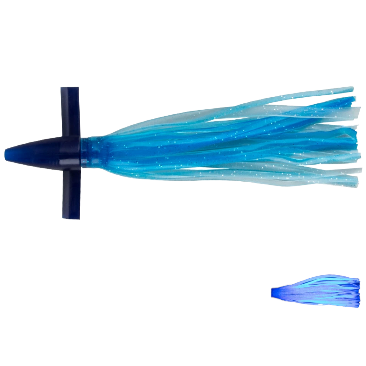 High Quality 180mm 230mm Soft Rubber Trolling Lure ABS Material Luminous Octopus Squid Skirt Swim Bait for River Fishing – Octopus Skirt – view 4
