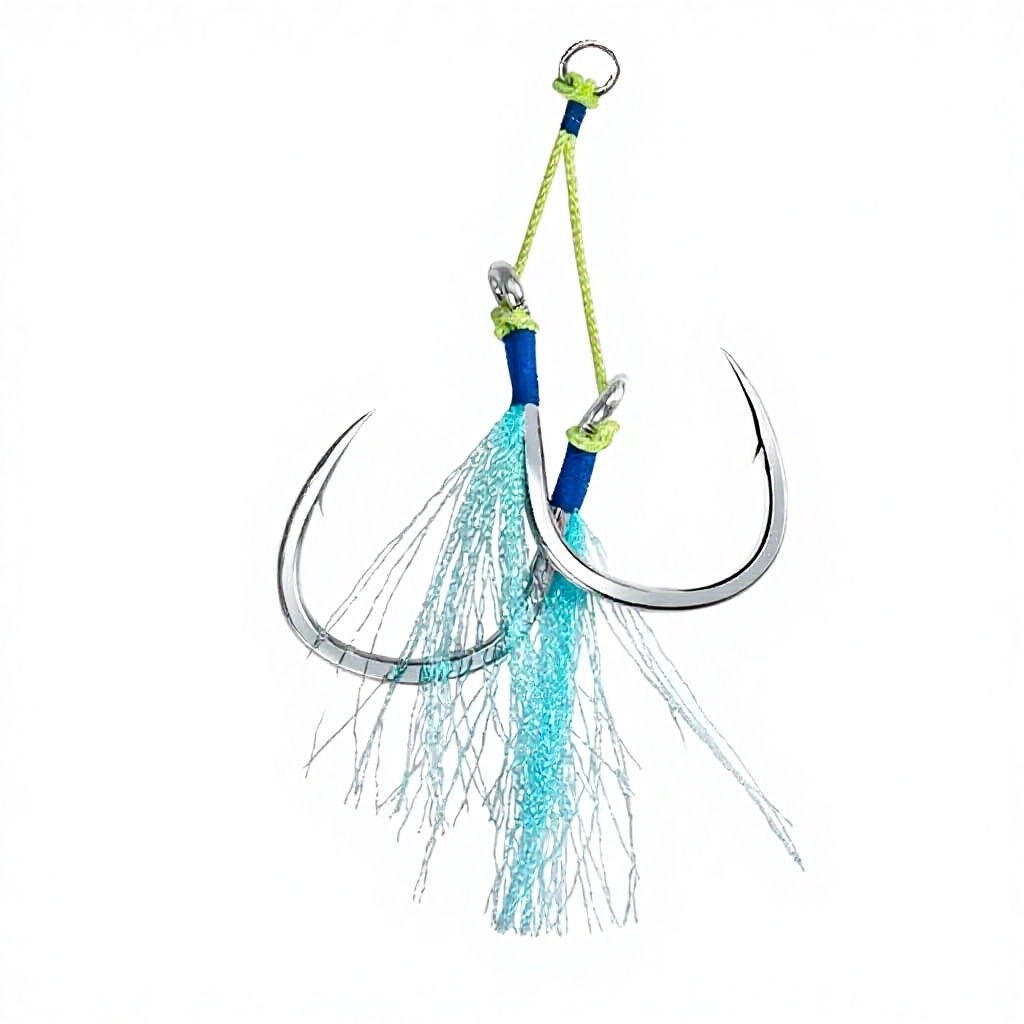 Stainless Steel Jigging Assist Hook for Deep Sea Fishing Big Game Shark Marlin – Fishhook – view 4