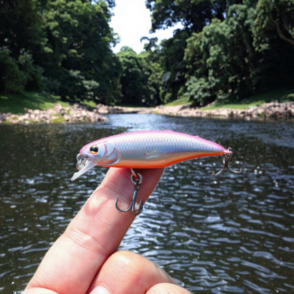China Lure Minnow Crankbait 52mm 4.5g Artificial Wobbler Sinking Bass Trout Fishing Lure for Lake and Stream – Minnow – view 3