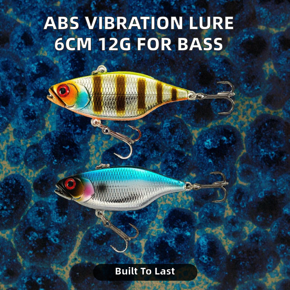 New 6cm-12g ABS Vibration Fishing Lure for Bass & Trout Ocean Boat Fishing Lake River Stream-Printed Artificial Bait – Pencil – view 2