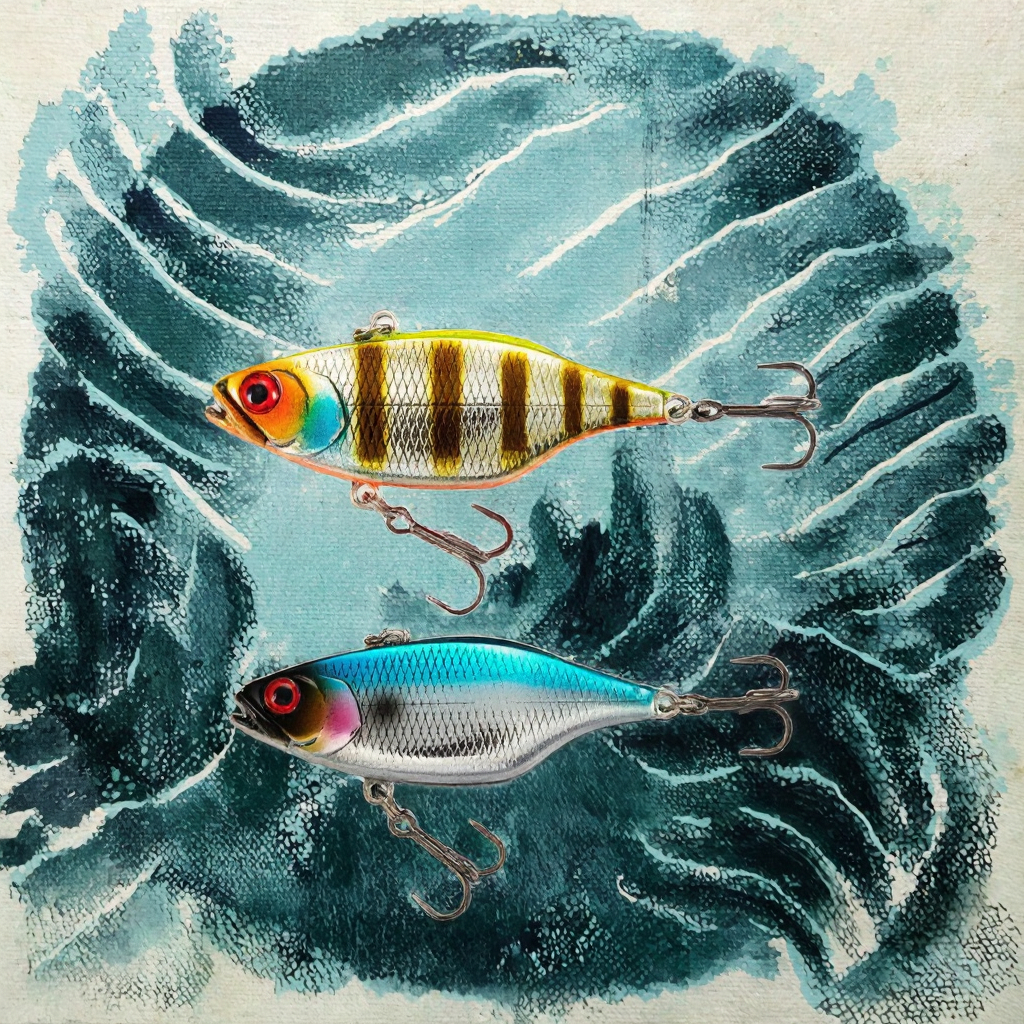 New 6cm-12g ABS Vibration Fishing Lure for Bass & Trout Ocean Boat Fishing Lake River Stream-Printed Artificial Bait – Pencil – view 3