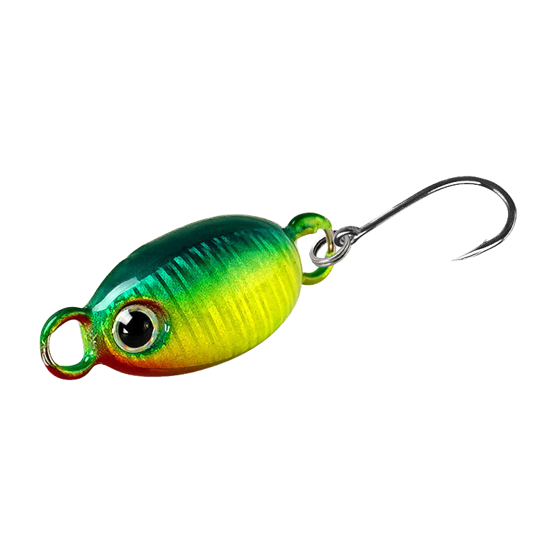 Shiny Sequin Micro Lure Long Cast Metal Carp Fishing Bait Lead Material Small Iron Plate Horse Mouth Saltwater Fish Mini Jig – Metal Lure – view 4