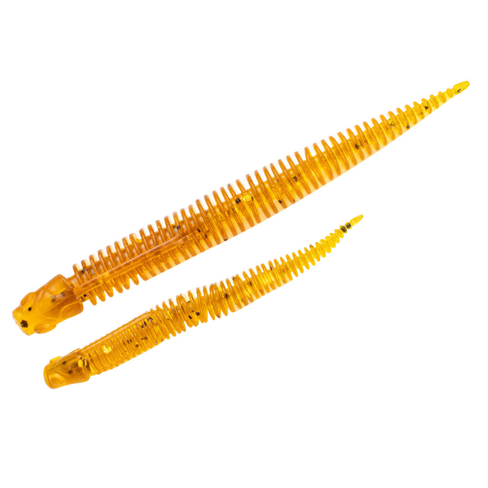 Cheery PVC Needle Tail Soft Bait Lure Thread Reverse Fishing Simulation Fishing Perch Mandarin Fish Beak Texas – Worms & Grubs – view 2