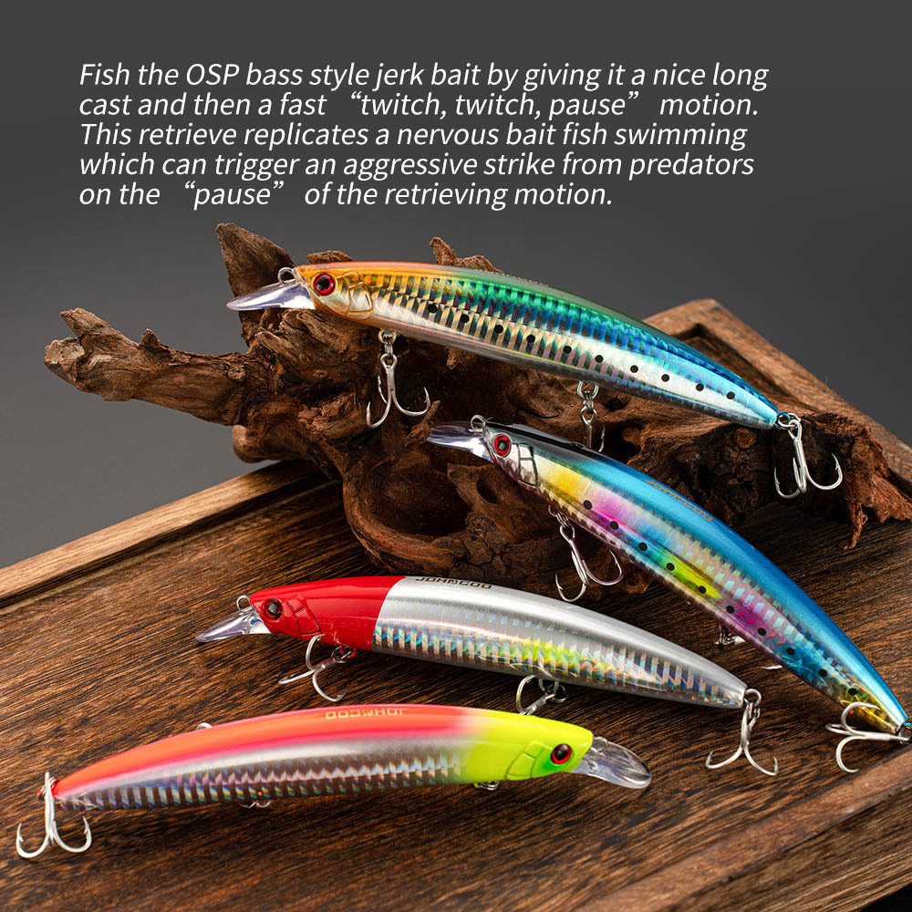 Cheery Mino Lure 13cm/23g Bionic Bait Floating Far-Cast Special Hard Bait for Saltwater Fishing PVC and Plastic with Hooks – Minnow – view 3