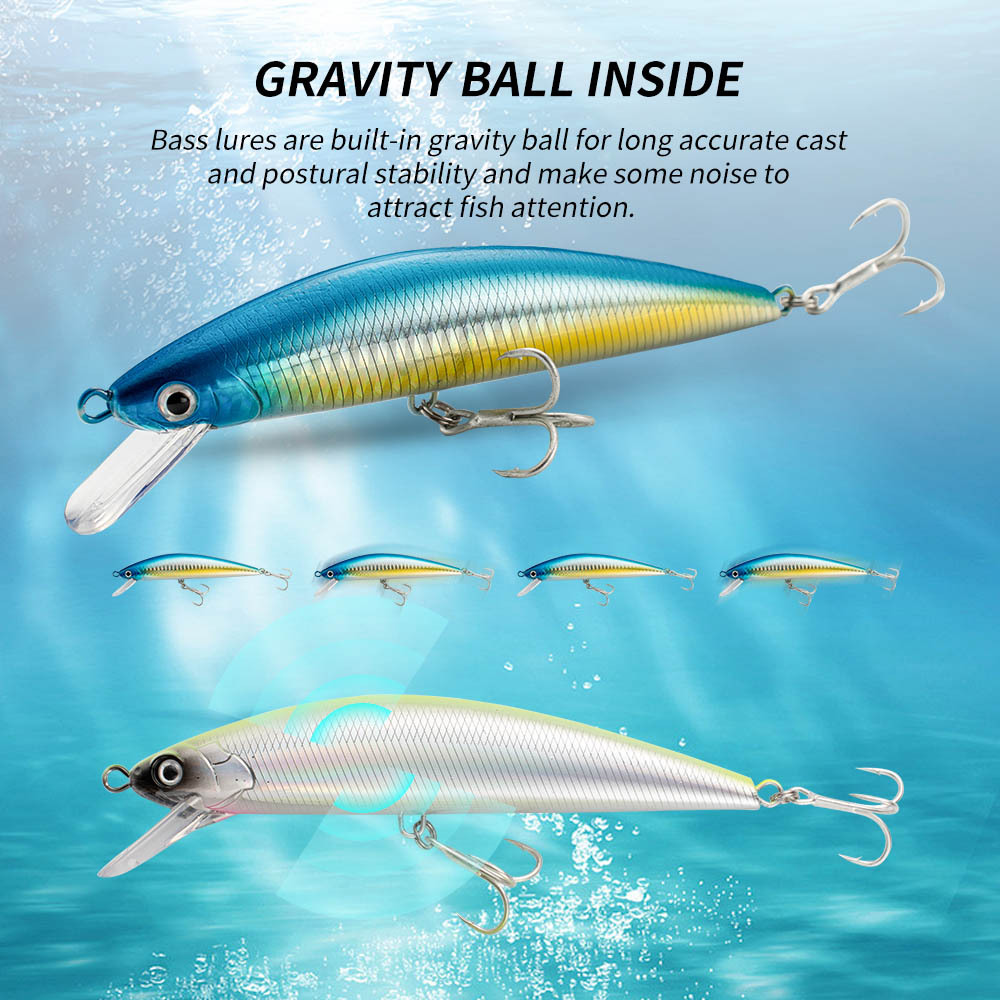 Cheery Heavy Weight 40g/60g Saltwater 13/15cm Pencil Hard Bait Minnow Fishing Lures – Minnow – view 3
