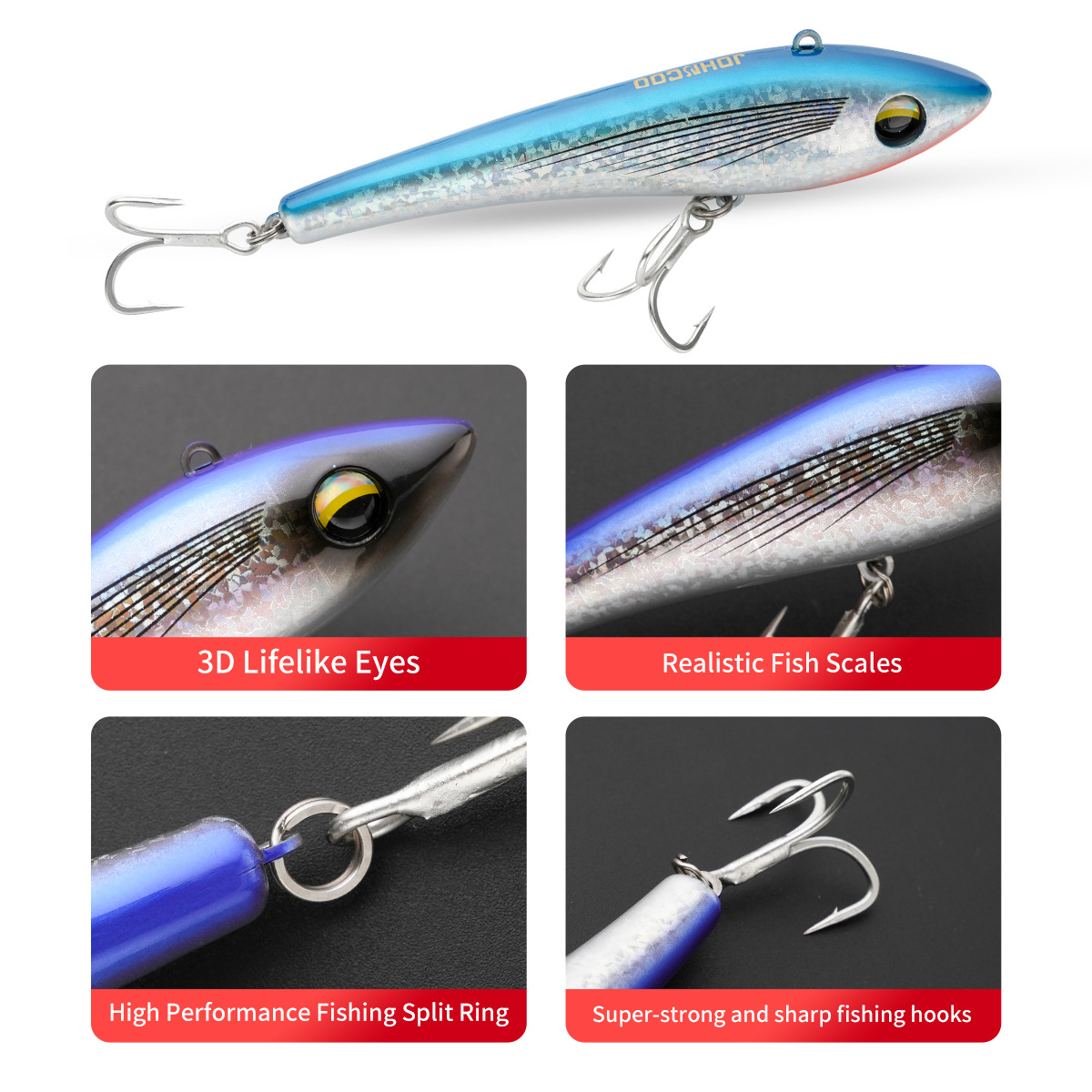 Cheery 13.5cm Sea Fishing Sinking Pencil Lure 73g GT Lures Boat Fishing Bait ABS Hard Blade Vib Bait Vibration Fishing Lures Riv – Pencil – view 3
