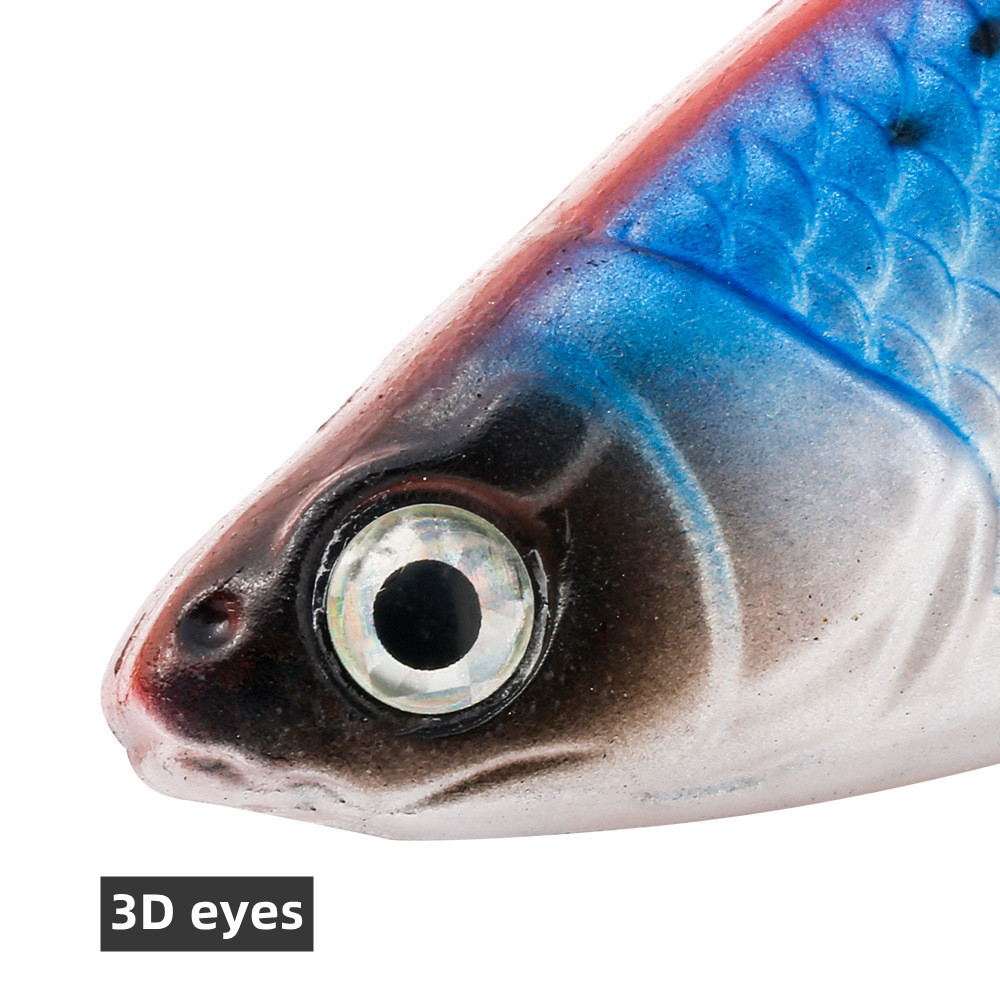 Cheery 3D Eyes 150mm 36g Swimming Big Fishing Lure Shad Soft Plastic Swim Baits Saltwater Shad Lures – Soft Lure – view 3