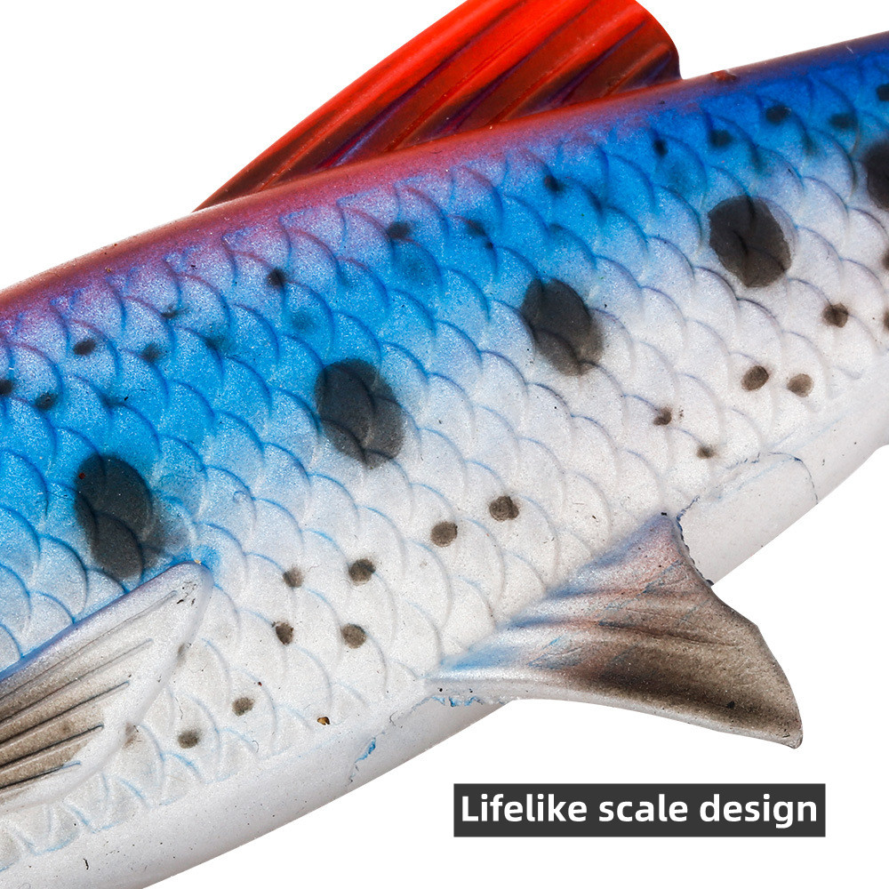 Cheery 3D Eyes 150mm 36g Swimming Big Fishing Lure Shad Soft Plastic Swim Baits Saltwater Shad Lures – Soft Lure – view 4