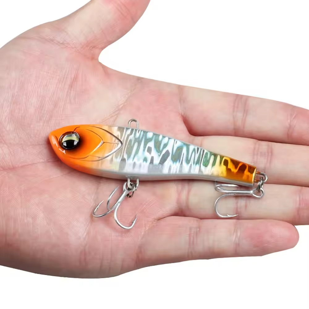 Cheery Brave Printed 70mm 16g/90mm 34g Sinking VIB Hard Plastic Lure ABS Artificial Swim Bait Sea Bass GT Fishing River Lake Str – Pencil – view 4