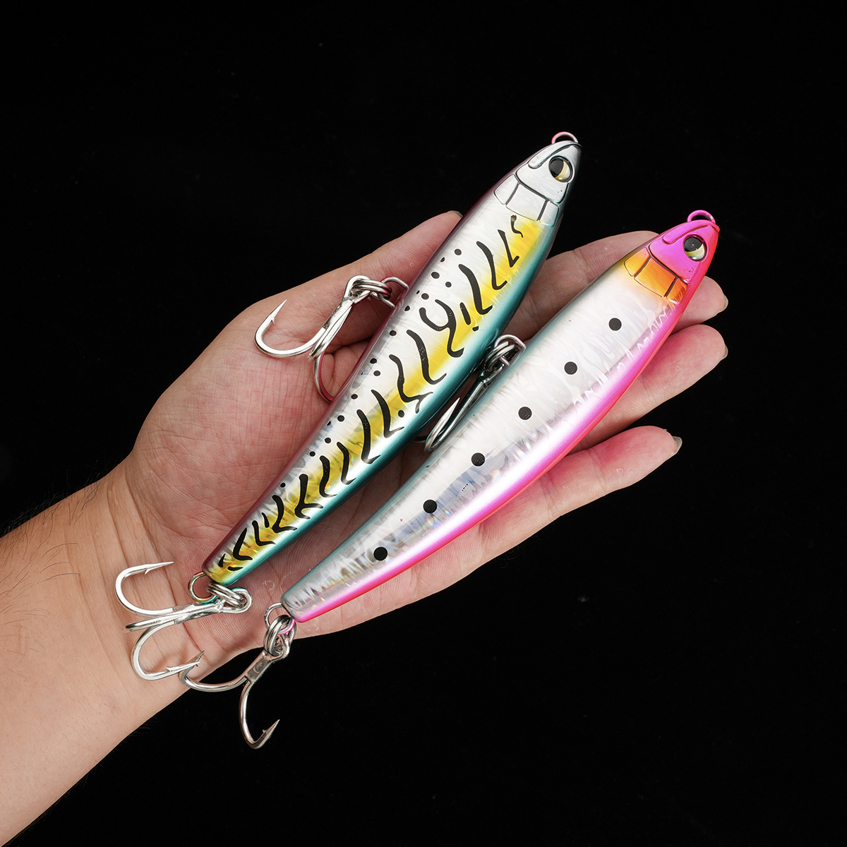 Cheery Stickbait Fishing Lure 160mm 66g Floating Wobble Pencil Reinforced Artificial Hard Bait Sea Tuna GT Fishing Lures – Pencil – view 5