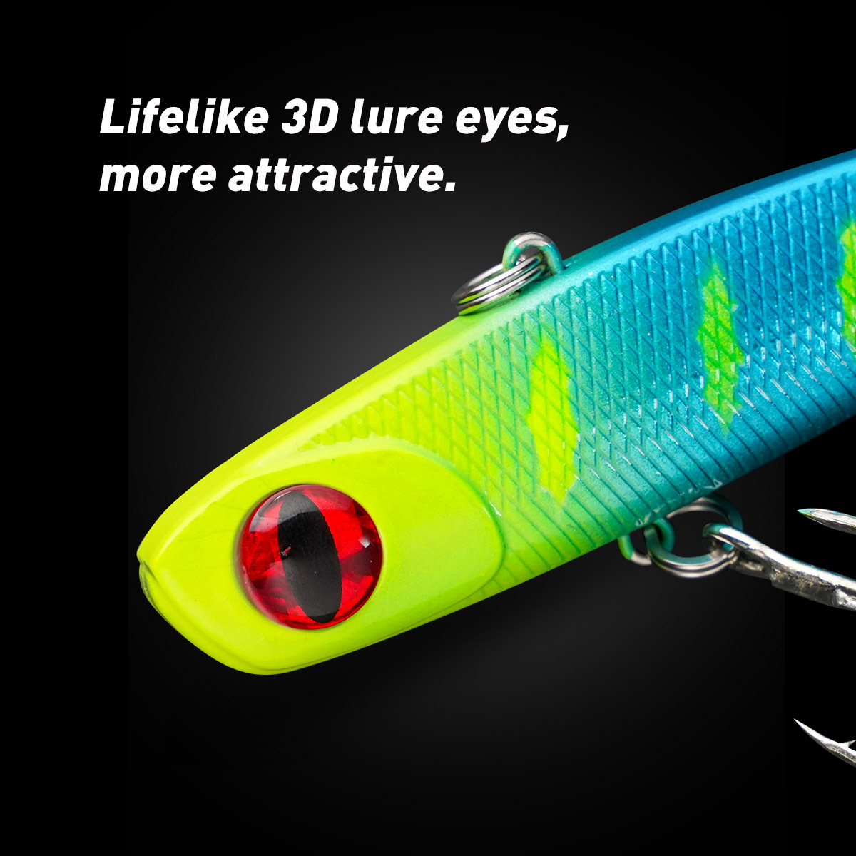 Cheery Cherry 7cm & 11.5cm Cherry Fishing Lure Artificial Hard Bait with Tremble Vib Noise for Swimming & Fishing – Metal Lure – view 4