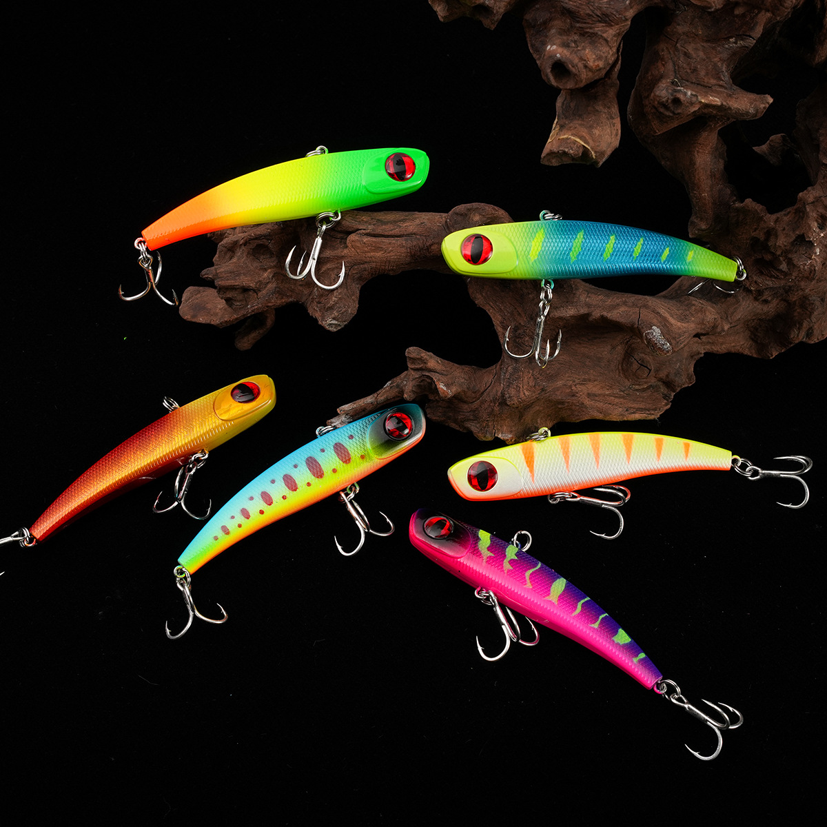 Cheery Cherry 7cm & 11.5cm Cherry Fishing Lure Artificial Hard Bait with Tremble Vib Noise for Swimming & Fishing – Metal Lure – view 2