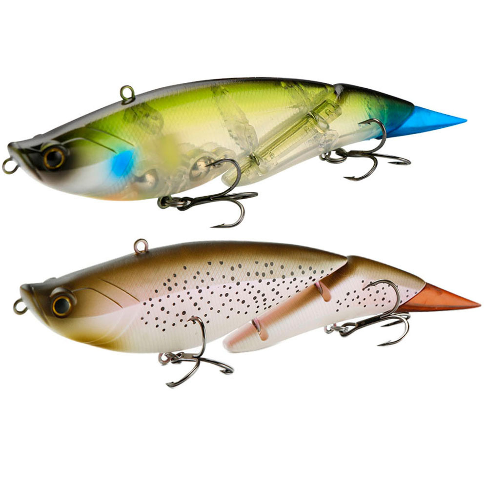 Cheery WEIHE 19cm 55g 2 Section Floating Minnow Knotted Bait Artificial Bait Fishing Hard Lure – Swimbait – view 1