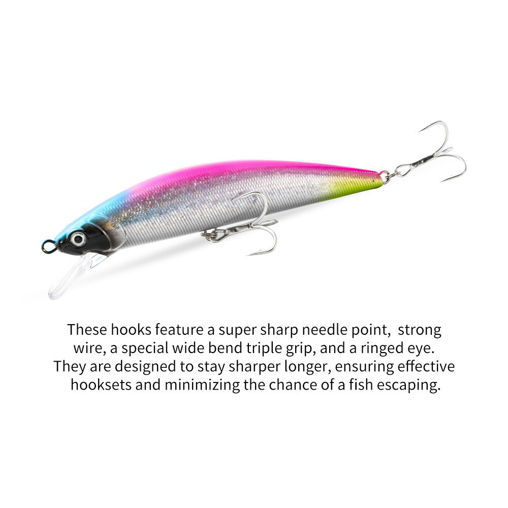 Cheery Mino False Bait 83g 17cm Swimming Style Simulation Anti Collision and Bite Resistant Design for Sea Fishing Freshwater – Pencil – view 5