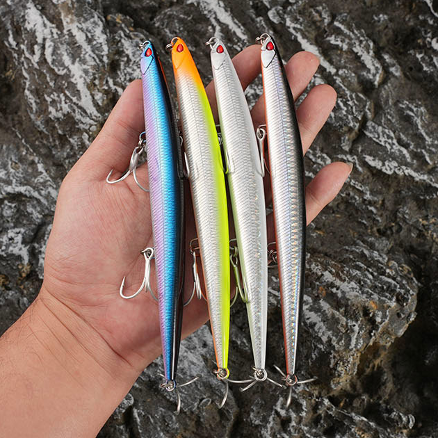 Cheery New 180mm 52g Tuna Fishing Bait High Quality Saltwater Long Casting Pencil Fishing Lures Minnow Lure – Pencil – view 5