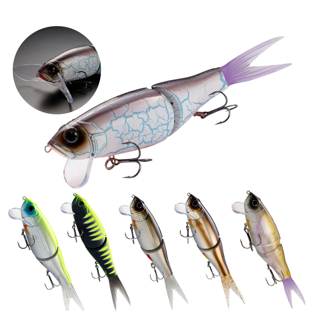 Cheery 210mm 64g Predator Multi Jointed Swim Baits Floating Minnow Lure 2 Segment Hard Baits Wobblers Bass Pike Fishing Lure – Swimbait – view 1
