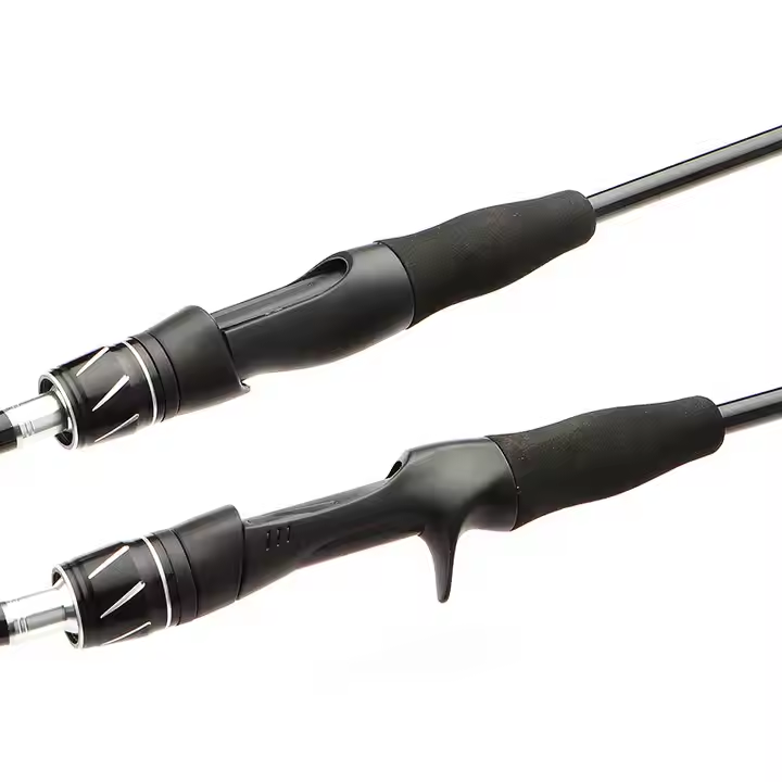 Cheery Wholesale Fishing Rod Black Warrior Carbon Fiber M/L Spinning Lure Fishing Rod Saltwater – Fishing Rod – view 3