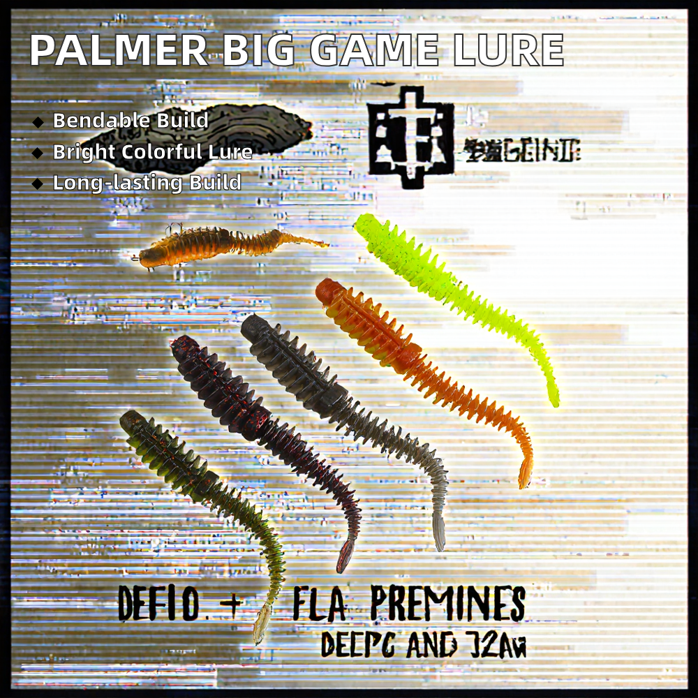 Palmer Large Big Game Plastic Swimbait Deep Sea Rig Soft Bait Fishing Lure Anti-Thread Needle Tail Artificial Soft Bait – Soft Lure – view 2