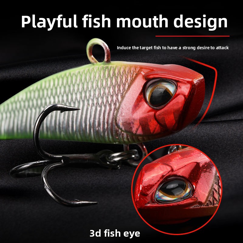 Cheery Rotating Sequins Metal Composite Suitable All Swimming Layers Long-distance Casting Lure Hooks Artificial Bait Bass – Spoon & Spinner – view 2