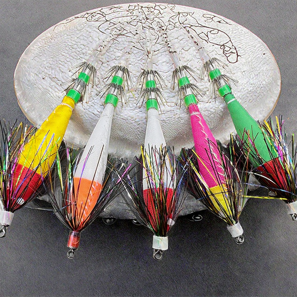 Topline Tackle SJ033 Steel Wire Luminous Submerged Three-Slit Shrimp 120mm 14.3g Carp Bass Jigging Lead Lure – Hard Lure – view 3