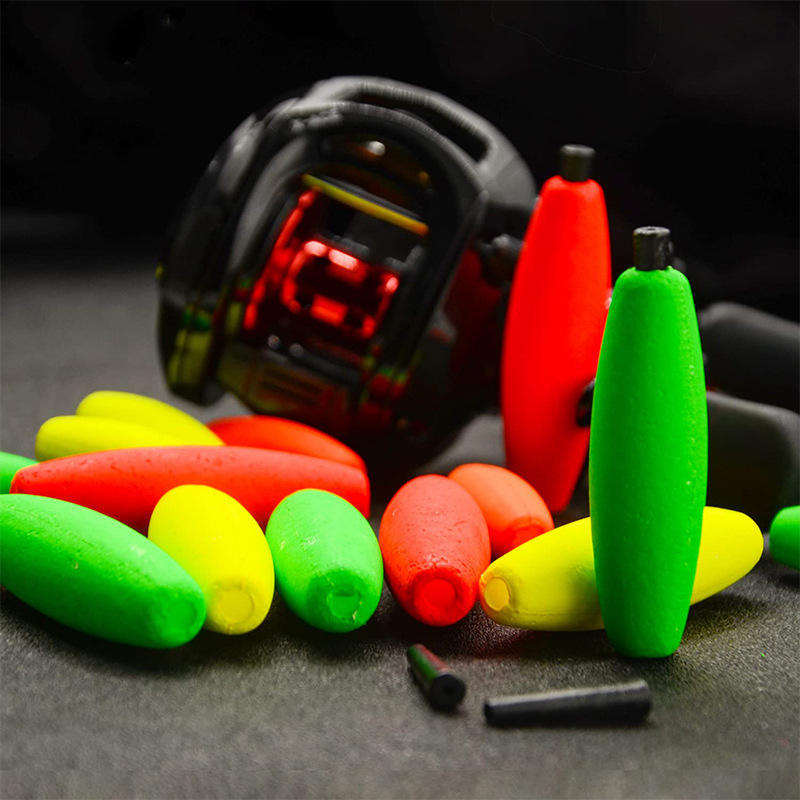 CHEERY European Style Rock Fishing Buoy Floating Multi-Color Long Casting Foam EVA Durable Saltwater Use Fishing Accessories – Fishing Float – view 2