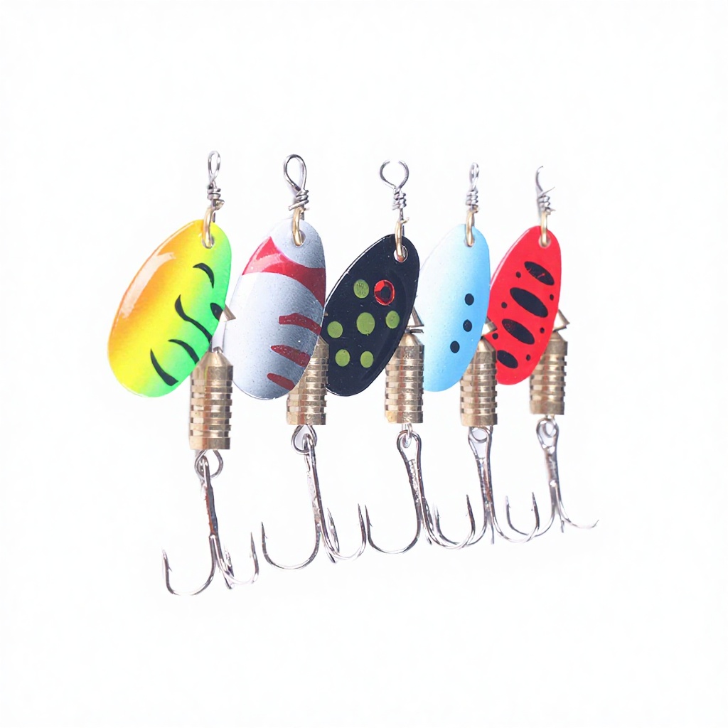 Wholesale SP059 7cm 8.8g Artificial Metal Hard Spinner Baits Spoon Fishing Lures for Ocean Boat & Ice Fishing – Spoon & Spinner – view 4