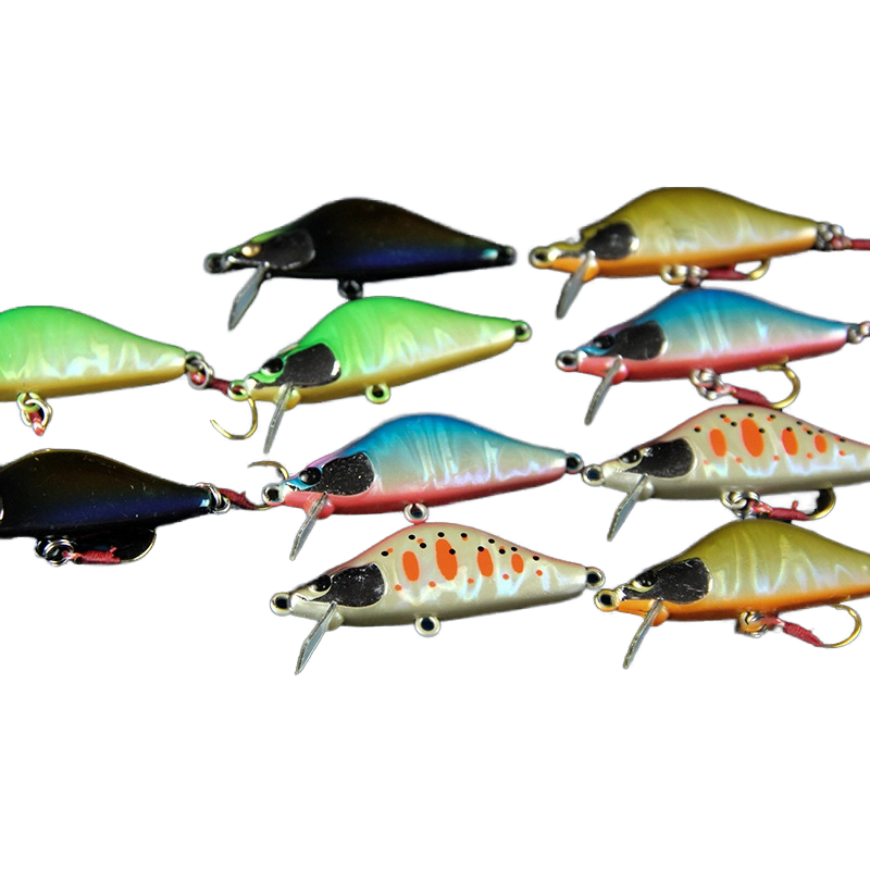YONGXU New Japanese Design 4G 4.2CM Hard ABS Plastic Minnow Floating & Sinking Fishing Lure for Saltwater Fish Bait – Hard Lure – view 1