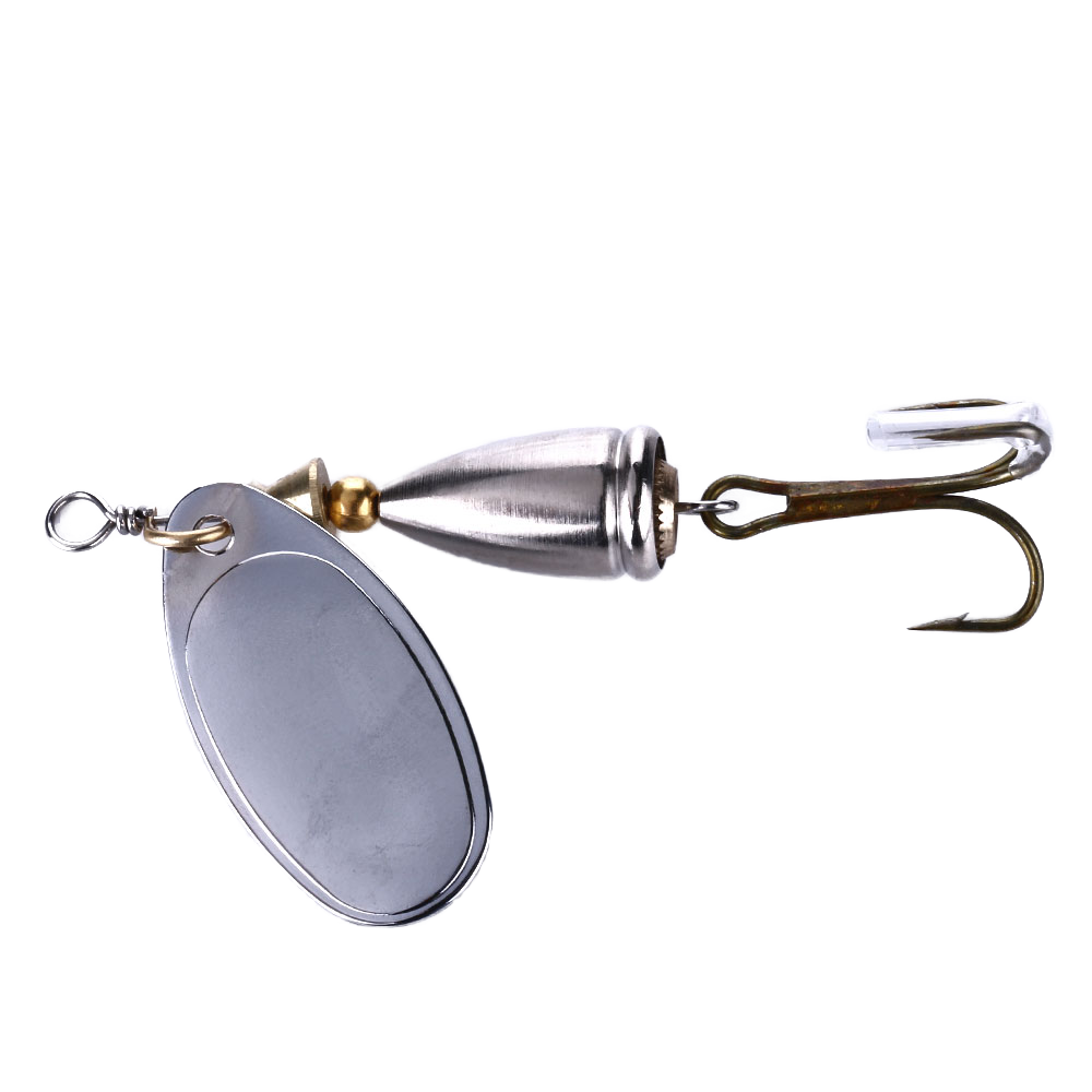 Wholesale SP135 6.5cm 8.5g Artificial Metal Topwater Baits Spoon Printed Fishing Lures for Saltwater & Lake – Spoon & Spinner – view 1