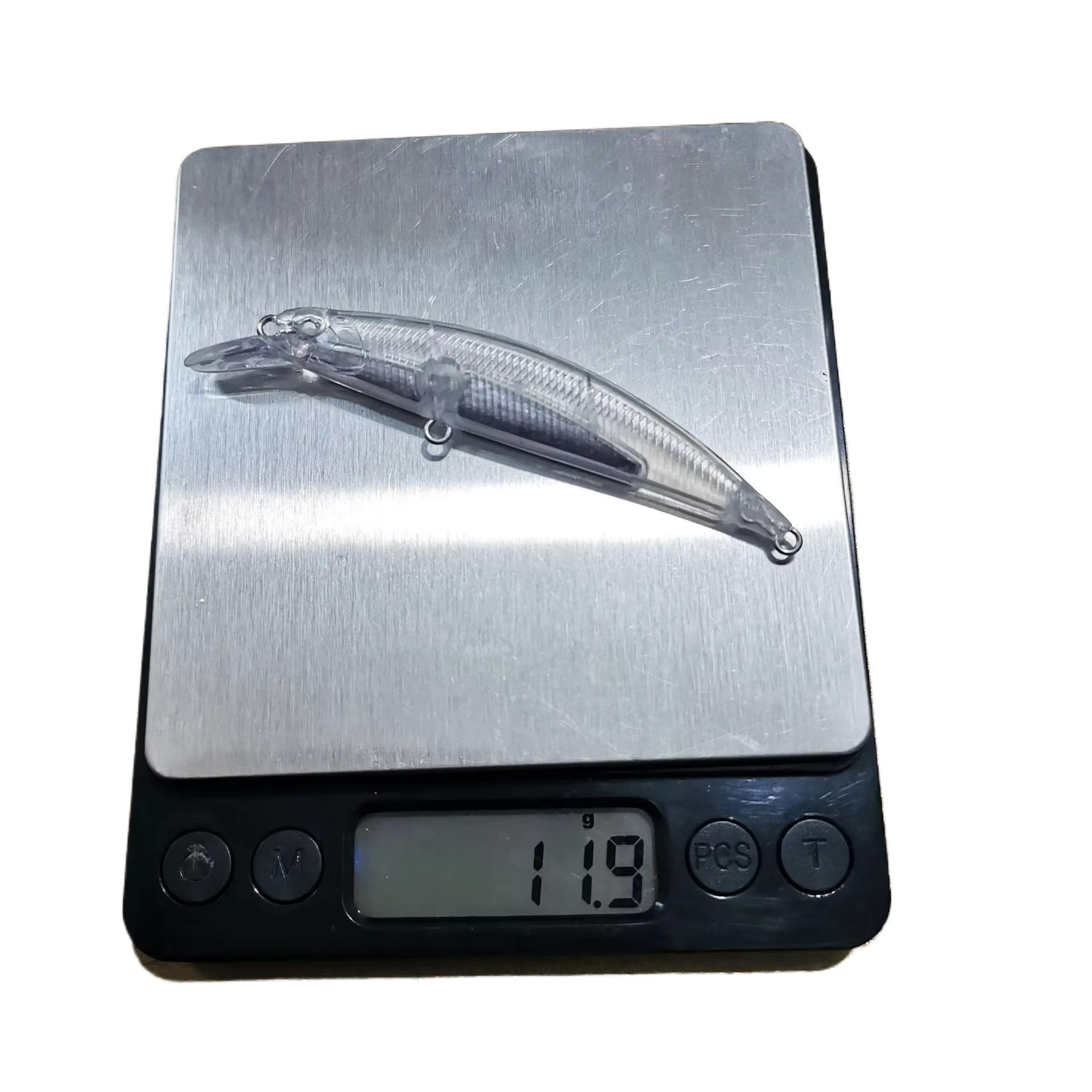 Cheery 9cm 12G Spearhead Series Embryo DIY Discoloration ABS Minnow Lure for Marlin Perch Trout Ocean Boat Fishing Midwater Fish – Minnow – view 2