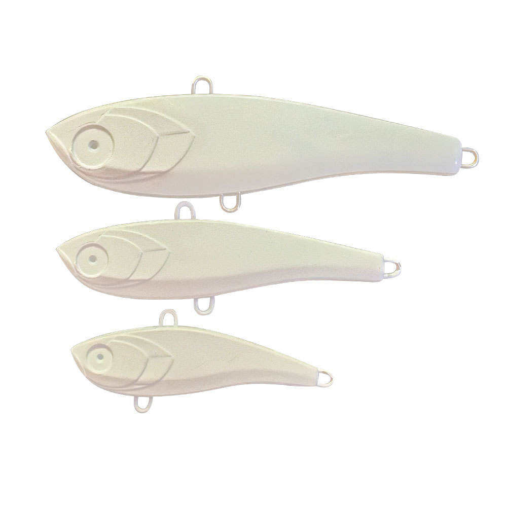 Wholesale CHEERY Artificial Hard Vibration Bait Unprinted VIB Fishing Lures for Saltwater Fish Ocean Boat Fishing Marlin Pike – Other Hard Lure – view 5