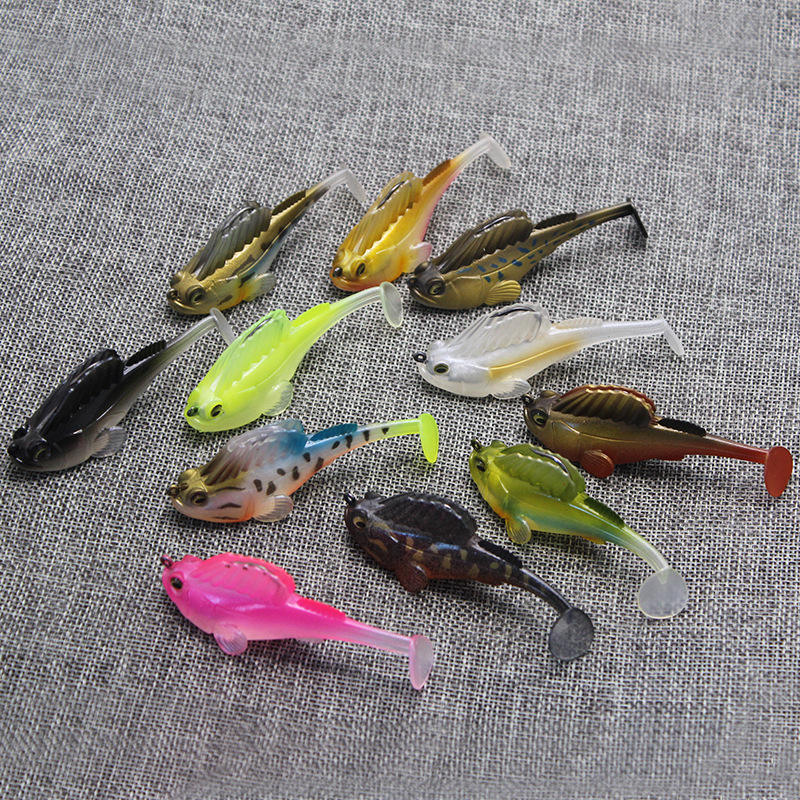 14g Soft Lure Frog Lure Fishing Pike Bass Deep Running Paddle Tail Lead Jig 7cm Swimbait Made PVC Metal Perch Snapper Marlin – Metal Lure – view 1