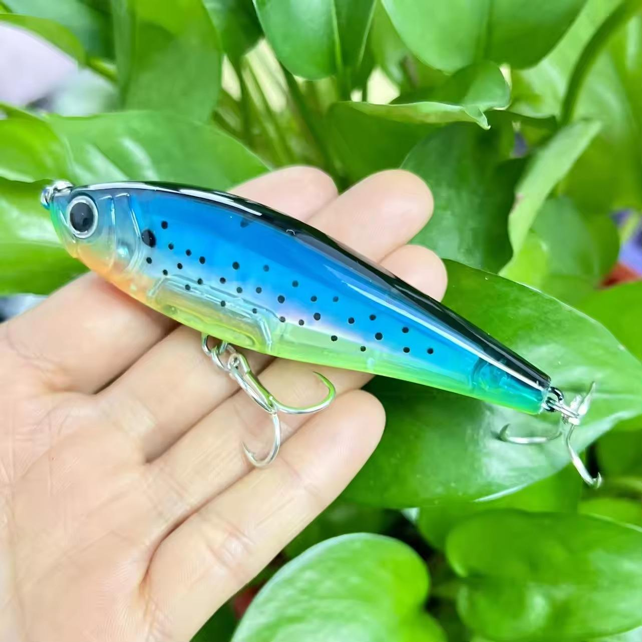 CHEERY XX-026 3D Inshore 90ss Topwater Pencil Lure 70mm 8g for Bass Pike Zander Carp Perch-Freshwater & Saltwater Fishing – Pencil – view 5
