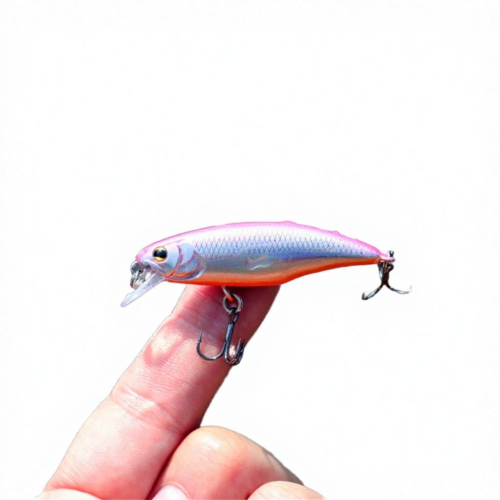 China ABS Lure Minnow Crankbait 52mm 4.5g Artificial Hard Bait Sinking Bass Trout Fishing Lure for River Lake and Stream – Minnow – view 2