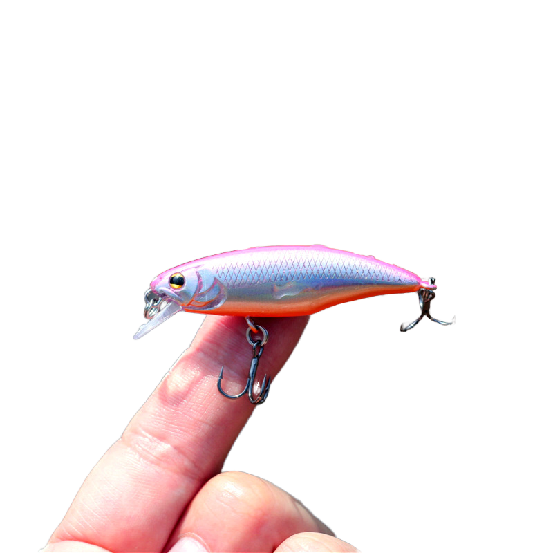 China ABS Lure Minnow Crankbait 52mm 4.5g Artificial Hard Bait Sinking Bass Trout Fishing Lure for River Lake and Stream – Minnow – view 4
