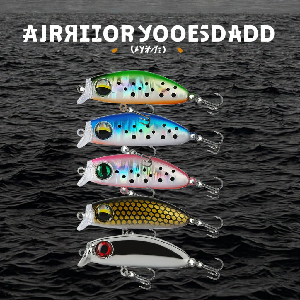 41mm 2.8g Slow Sinking ABS Mini Minnow Artificial Hard Bait Fishing Lure Wobblers for Perch Pike Bass Trout Stream River Lake – Minnow – view 3