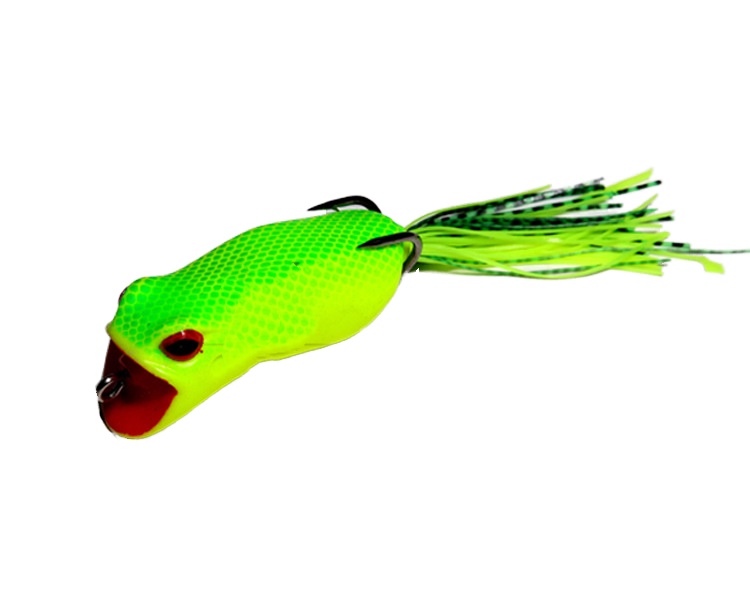 High Quality Bass Salmon Catfish Artificial Soft Bait ABS Material Topwater/Midwater Lure Double Hooks for River Lake Ocean – Popper – view 1