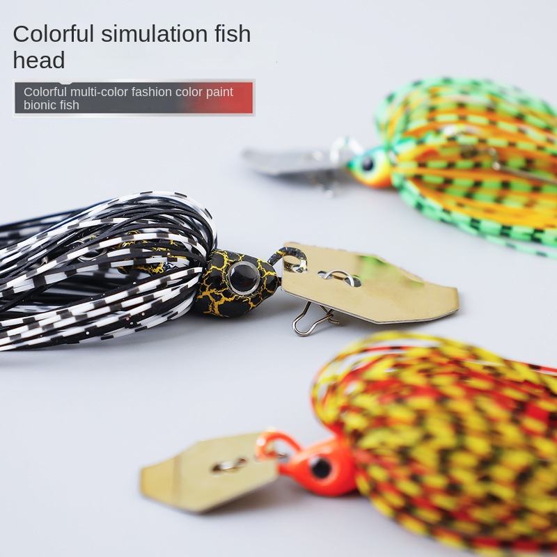 Cheery Factory Wholesale ABS Composite Sequins Jig Baffle Bearded Guy Bait Luminous Bass Ocean Boat Fishing – Metal Lure – view 3