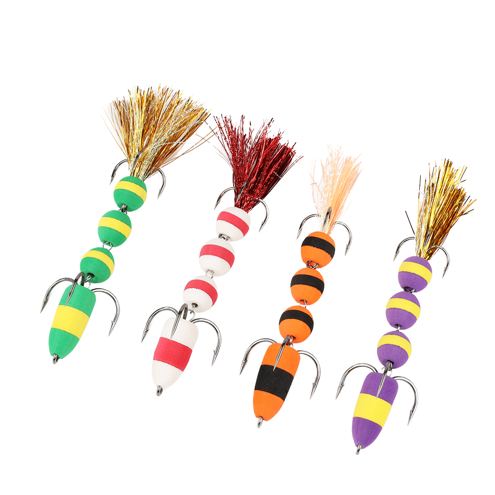 Cheery ABS Carp Insect Foam Hook Artificial Soft Bait Lure Freshwater Casting Bottom Fishing Ocean Beach Fishing Model – Metal Lure – view 5