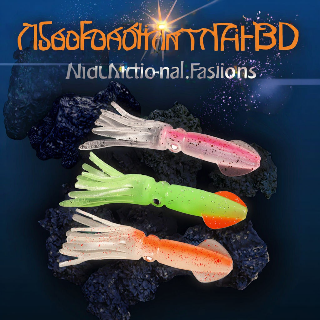 CHEERY CSOF032 PVC 100mm 9g Soft Topwater Squid Lure with Oiled Octopus Skirt for Bass with Hooks Freshwater Fishing Bait – Octopus Skirt – view 3